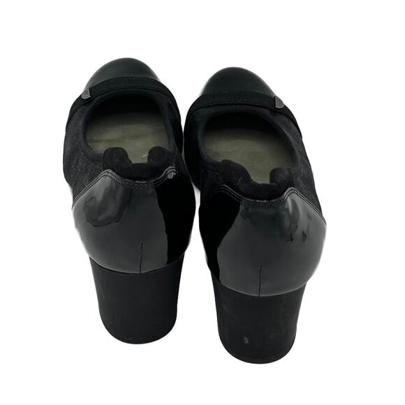 Anne Klein Sport Gerwyn 2.5 inch Pumps in Faux Patent Leather Black Size 11 - Picture 6 of 7